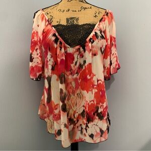 Wrapper Floral Blouse
